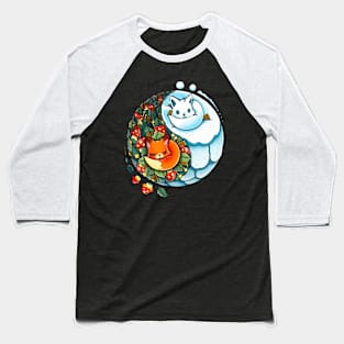 YingYang Foxes Baseball T-Shirt